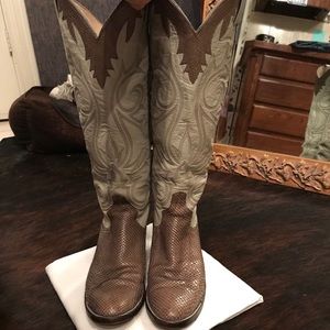 Snake Skin Cowboy Boots